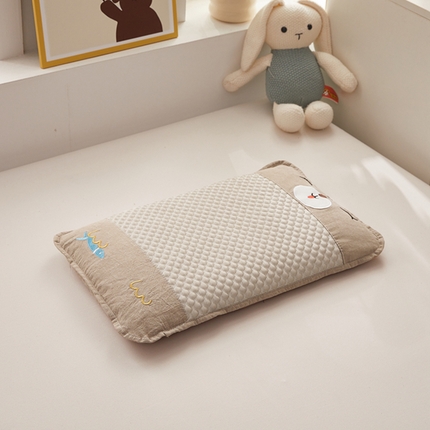 91家纺网 家纺一手货源 找家纺 （总）幸运草  2025新款凉豆豆全荞麦壳儿童枕芯夏天卡通可爱荞麦凉枕