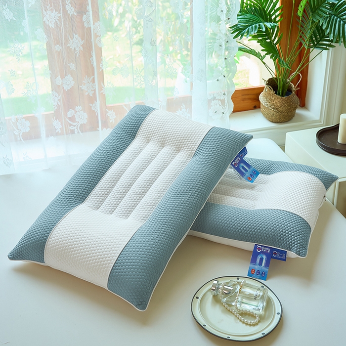 91家纺网 家纺一手货源 找家纺 （总）幸运草 2025新款冰丝凉豆豆成人家用枕头夏季用护颈椎凉枕芯