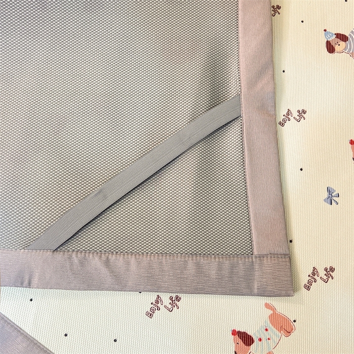 91家纺网 家纺一手货源 找家纺 久云居 2025新款冰藤席宿舍凉席席子 快乐小狗