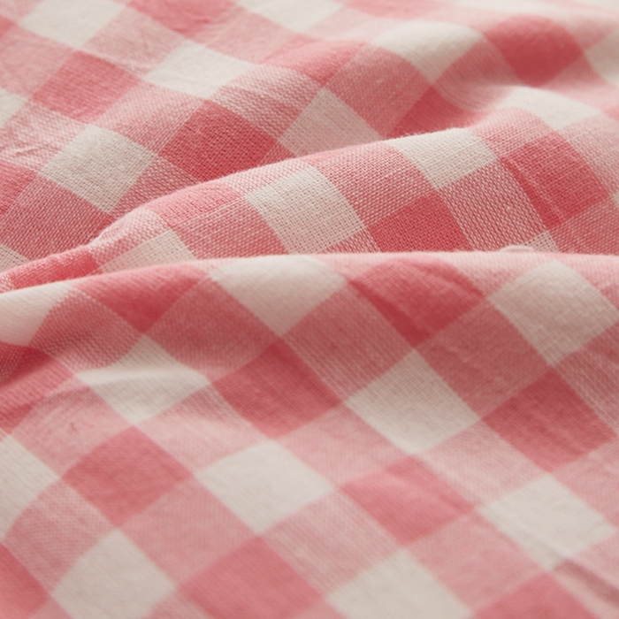 91家纺网 家纺一手货源 找家纺 （总）幸运草 2025新款格子卡通儿童纯荞麦枕头夏季幼儿园小学生全荞麦壳枕芯