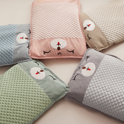 91家纺网 家纺一手货源 找家纺 （总）幸运草 2025新款全棉决明子草本记护颈枕头 成人家用分区定型枕芯
