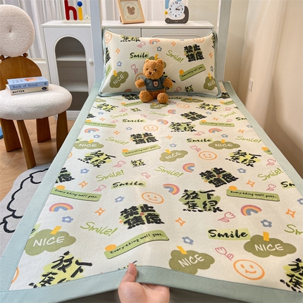 久云居 2025新款冰藤席宿舍凉席席子 放下焦绿