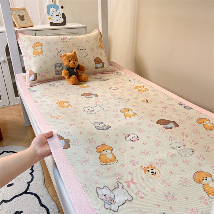 91家纺网 家纺一手货源 找家纺 （总）久云居 2025新款冰藤席宿舍凉席席子