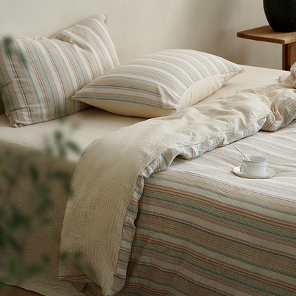 91家纺网 家纺一手货源 找家纺 （总）子和家居 2025新款彩虹糖全棉四件套