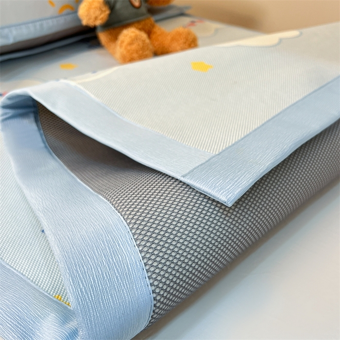 91家纺网 家纺一手货源 找家纺 久云居 2025新款冰藤席宿舍凉席席子 萌朵