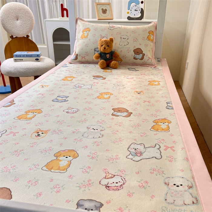 91家纺网 家纺一手货源 找家纺 （总）久云居 2025新款冰藤席宿舍凉席席子