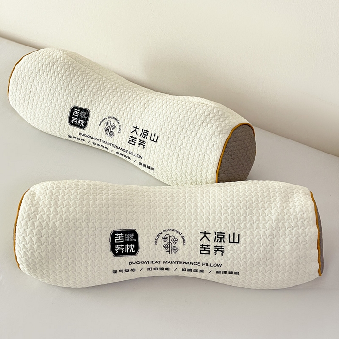 91家纺网 家纺一手货源 找家纺 卓昌枕芯 2025新款大凉山苦荞麦枕头枕芯 苦荞圆柱枕-米