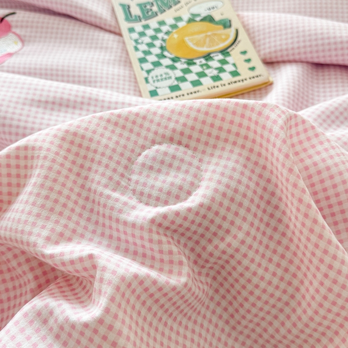 91家纺网 家纺一手货源 找家纺 慕尚家纺 2025刺绣款乳胶凉席水洗棉夏被三件套四件套 茶杯喵