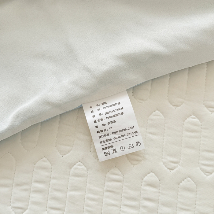 91家纺网 家纺一手货源 找家纺 慕尚家纺 2025刺绣款乳胶凉席水洗棉夏被三件套四件套 小贝贝