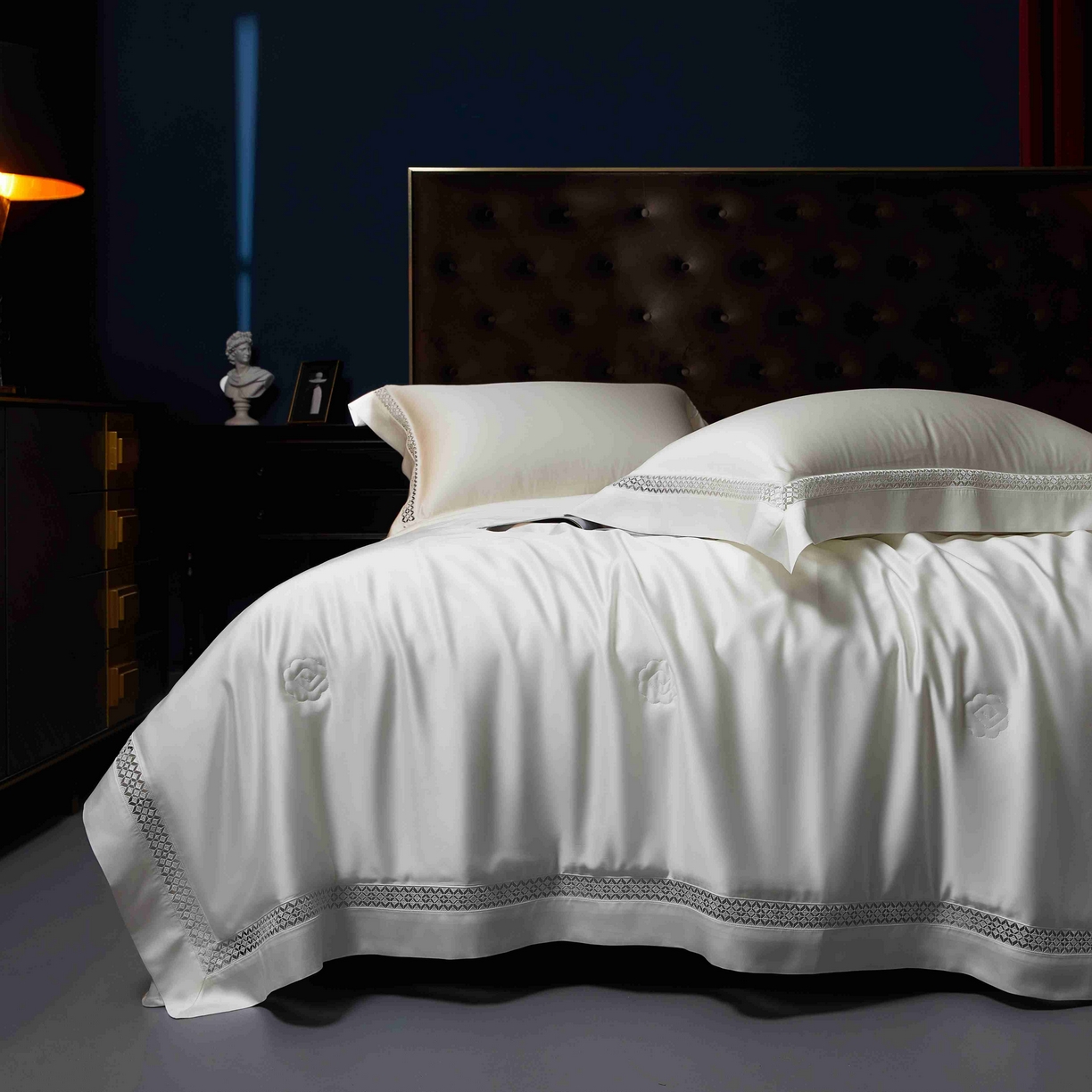 91家纺网 家纺一手货源 找家纺 米多多 2025新款天丝蚕丝夏被【含30%蚕丝】 珍珠白