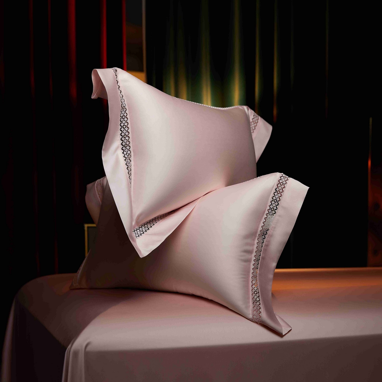 91家纺网 家纺一手货源 找家纺 米多多 2025新款天丝蚕丝夏被【含30%蚕丝】 樱花粉