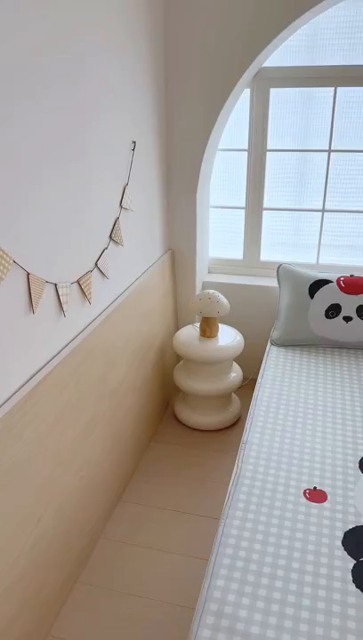 91家纺网 家纺一手货源 找家纺 RYB红黄兰 2025新款INS原创超萌卡通大版碳光冰丝凉席三明治空调席三件套席子 绿格熊猫