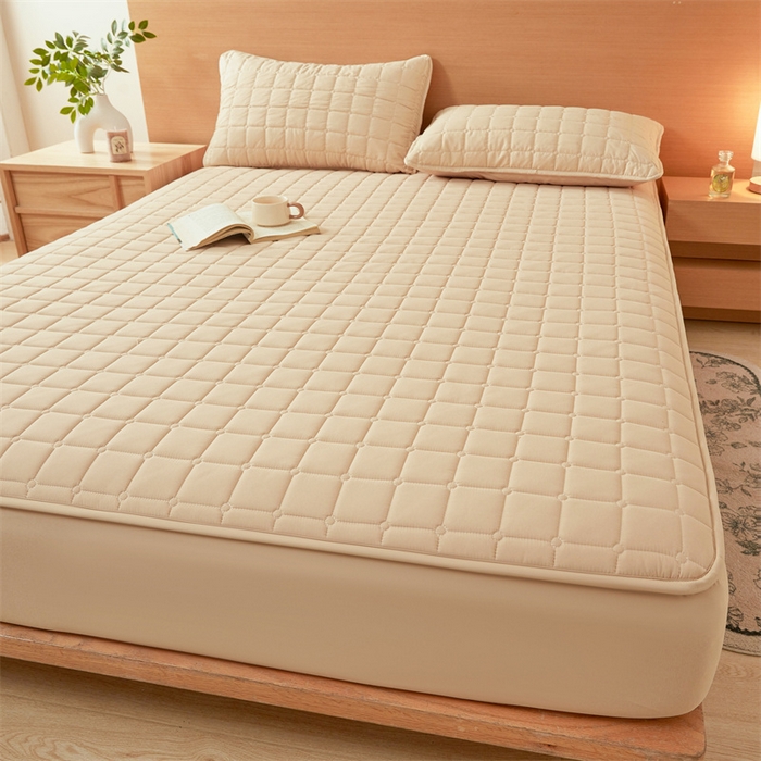 91家纺网 家纺一手货源 找家纺 （总）魅图家纺 2025新款A类原棉防水夹棉床笠