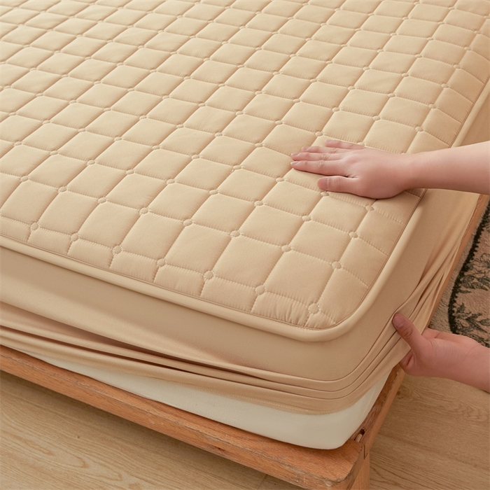 91家纺网 家纺一手货源 找家纺 （总）魅图家纺 2025新款A类原棉防水夹棉床笠