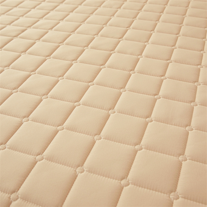 91家纺网 家纺一手货源 找家纺 魅图家纺 2025新款A类原棉防水夹棉床笠 流金