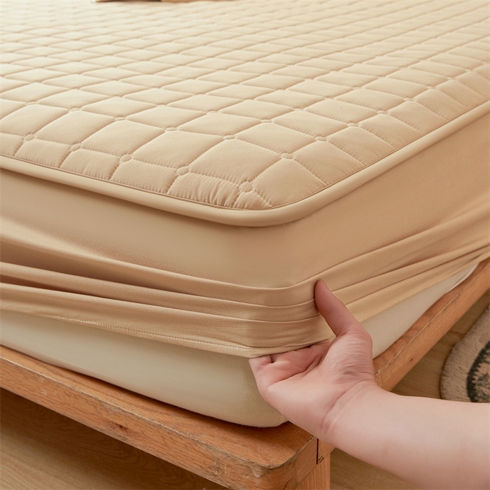 91家纺网 家纺一手货源 找家纺 （总）魅图家纺 2025新款A类原棉防水夹棉床笠