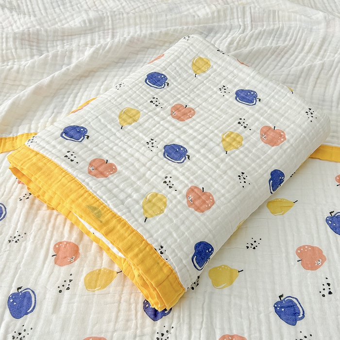 91家纺网 家纺一手货源 找家纺 （总）萌飞 2025新款全棉纯棉六层纱布泡泡纱布毛巾被夏凉被空调被