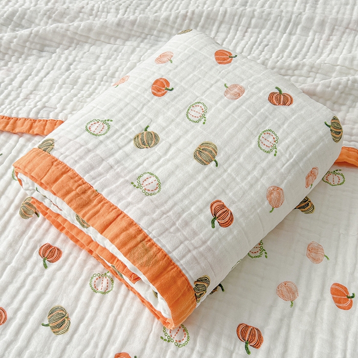 91家纺网 家纺一手货源 找家纺 （总）萌飞 2025新款全棉纯棉六层纱布泡泡纱布毛巾被夏凉被空调被