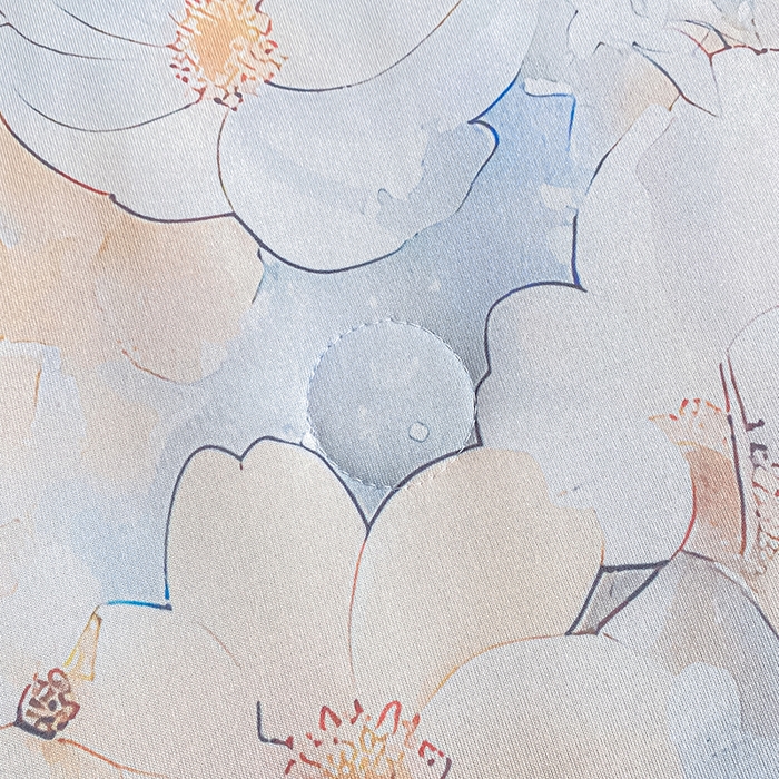 91家纺网 家纺一手货源 找家纺 萌飞 2025新款冷暖双感夏被夏凉被空调被 沁园花语