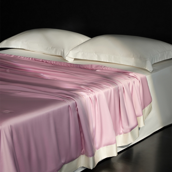 91家纺网 家纺一手货源 找家纺 100支兰精天丝夏被纯色莱赛尔天丝空调被 天丝夏凉被 浪漫紫