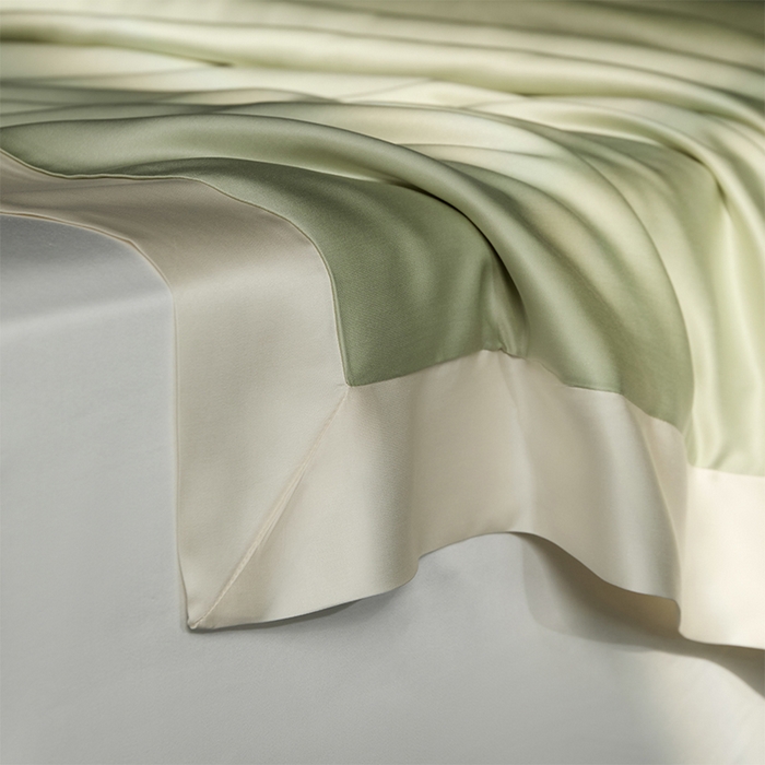 91家纺网 家纺一手货源 找家纺 100支兰精天丝夏被纯色莱赛尔天丝空调被 天丝夏凉被 阳光绿