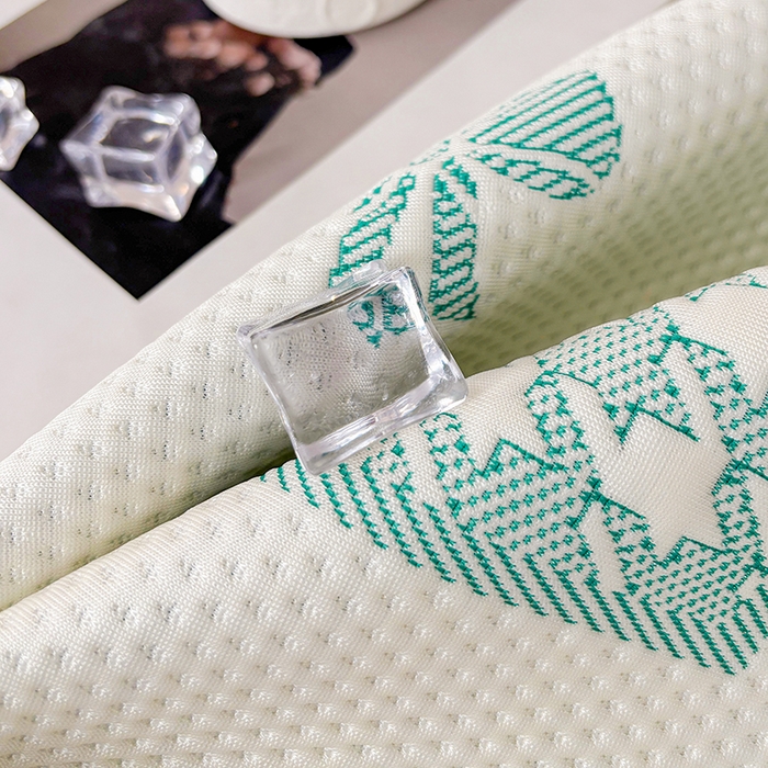 91家纺网 家纺一手货源 找家纺 （总）耐思家纺 2025新品A类高端大版高分子530克PE提花冰豆豆床席床笠千鸟结系列直播爆款(可供跨境压缩)