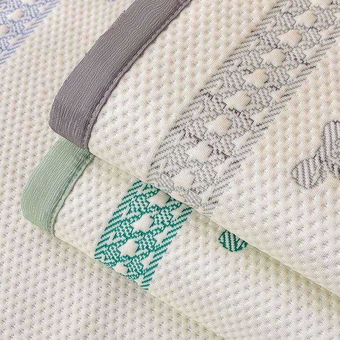 91家纺网 家纺一手货源 找家纺 （总）耐思家纺 2025新品A类高端大版高分子530克PE提花冰豆豆床席床笠千鸟结系列直播爆款(可供跨境压缩)