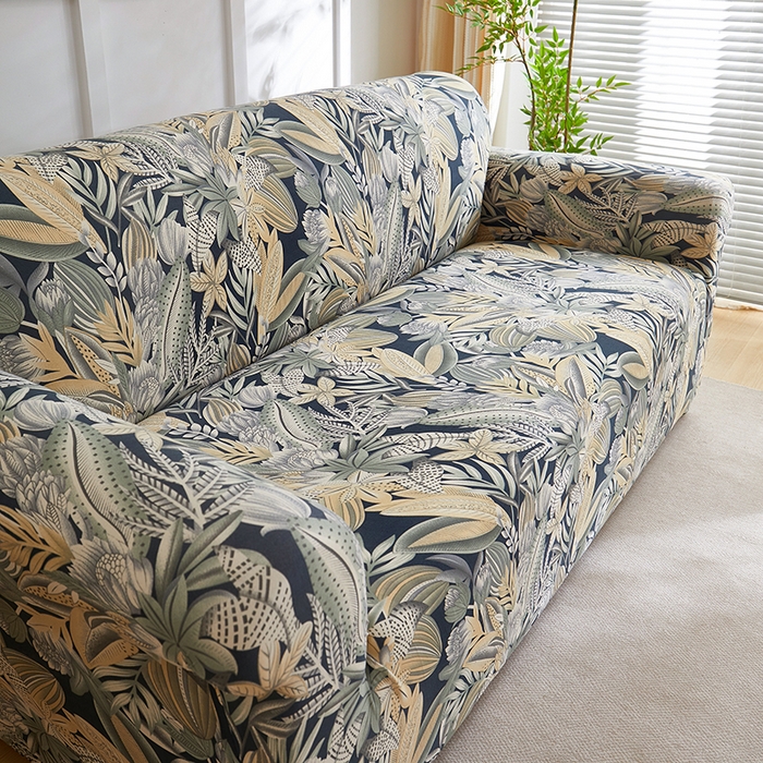 91家纺网 家纺一手货源 找家纺 （总）共鸣沙发套 2025新款牛奶丝印花系列沙发套（新增花色全包款） 