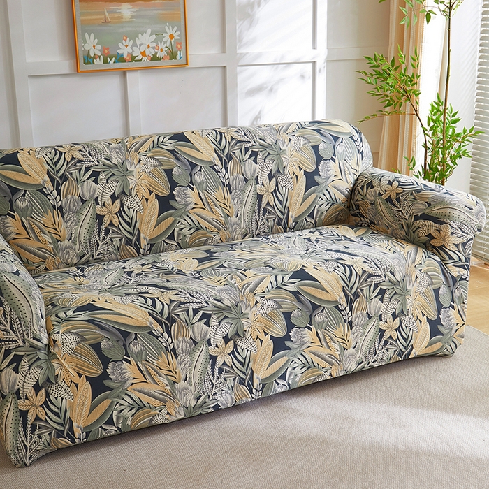 91家纺网 家纺一手货源 找家纺 （总）共鸣沙发套 2025新款牛奶丝印花系列沙发套（新增花色全包款） 