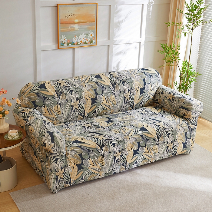 91家纺网 家纺一手货源 找家纺 （总）共鸣沙发套 2025新款牛奶丝印花系列沙发套（新增花色全包款） 