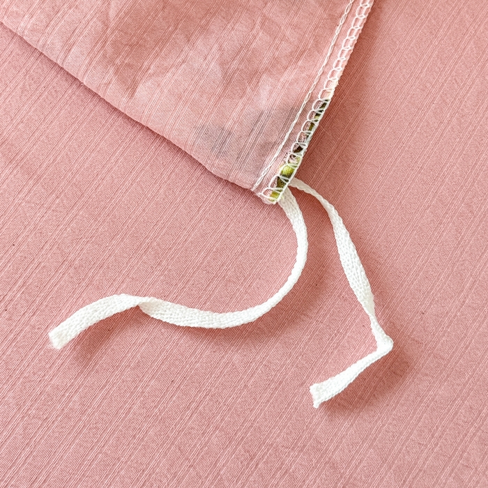 91家纺网 家纺一手货源 找家纺 绒裕家纺 2025春夏新款新品直播爆款推荐5D立体双层纱小清新四件套单被套宿舍三件套 5D蜜糖小熊-粉