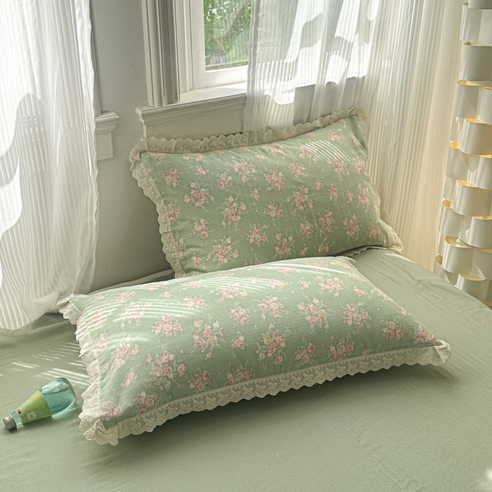 91家纺网 家纺一手货源 找家纺 曼之夏 2025新款A类全棉纯棉双层纱大豆纤维夏被夏凉被空调被 苏打绿