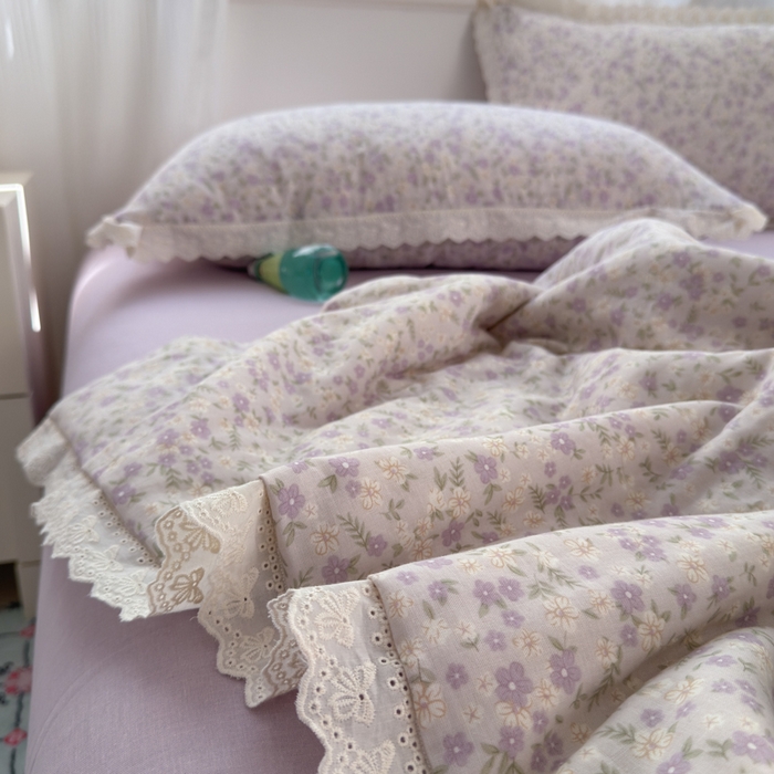 91家纺网 家纺一手货源 找家纺 曼之夏 2025新款A类全棉纯棉双层纱大豆纤维夏被夏凉被空调被 恩彩