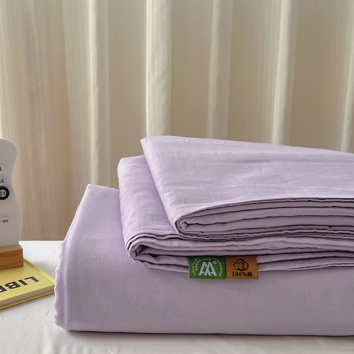 91家纺网 家纺一手货源 找家纺 （总）柠萌家居 2025年新款A类母婴级纯棉双层纱床单全棉床单