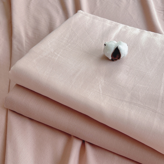 91家纺网 家纺一手货源 找家纺 柠萌家居 2025年新款A类母婴级纯棉双层纱床单全棉床单 双层纱豆沙