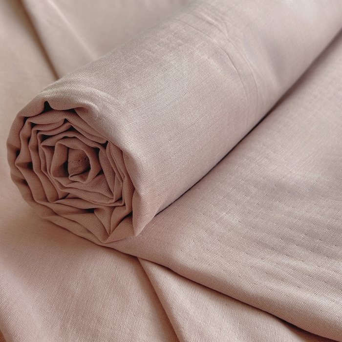 91家纺网 家纺一手货源 找家纺 柠萌家居 2025年新款A类母婴级纯棉双层纱床单全棉床单 双层纱豆沙