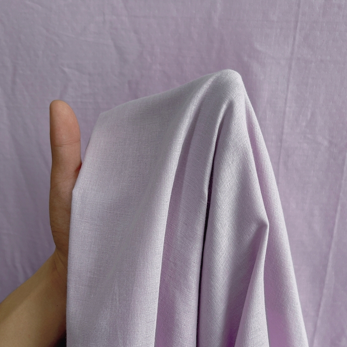 91家纺网 家纺一手货源 找家纺 柠萌家居 2025年新款A类母婴级纯棉双层纱床单全棉床单 双层纱丁香紫