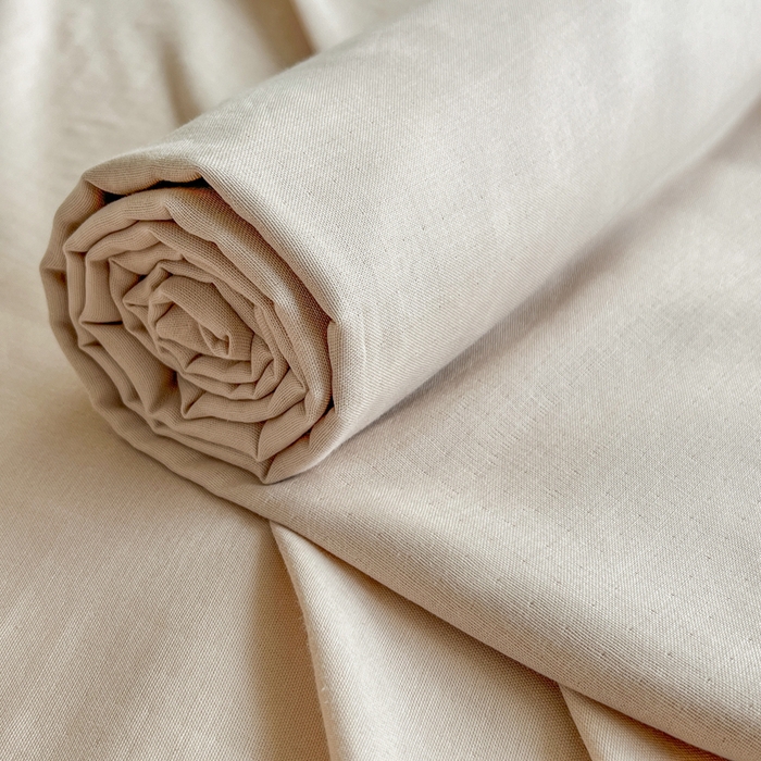 91家纺网 家纺一手货源 找家纺 柠萌家居 2025年新款A类母婴级纯棉双层纱床单全棉床单 双层纱浅香槟