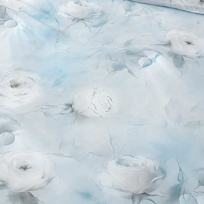 91家纺网 家纺一手货源 找家纺 预言家纺 2025新款A类凉感丝印花夏被夏凉被空调被 木棉花