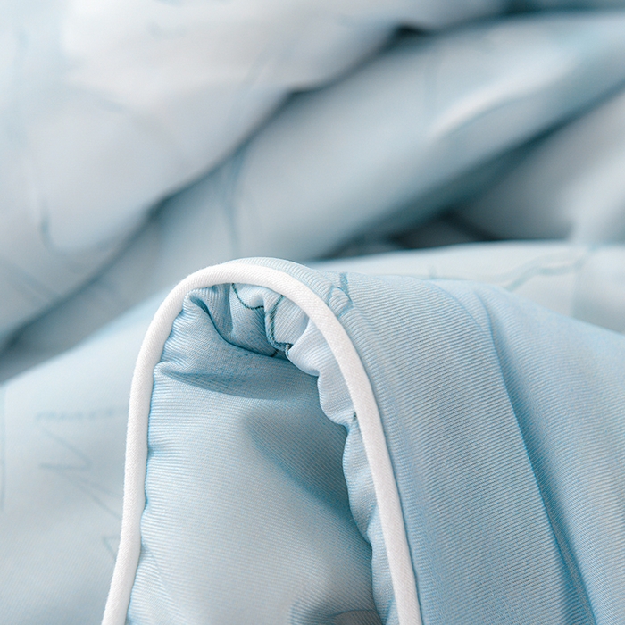 91家纺网 家纺一手货源 找家纺 预言家纺 2025新款A类凉感丝印花夏被夏凉被空调被 木棉花