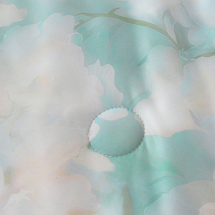 91家纺网 家纺一手货源 找家纺 预言家纺 2025新款A类凉感丝印花夏被夏凉被空调被 夏日清新