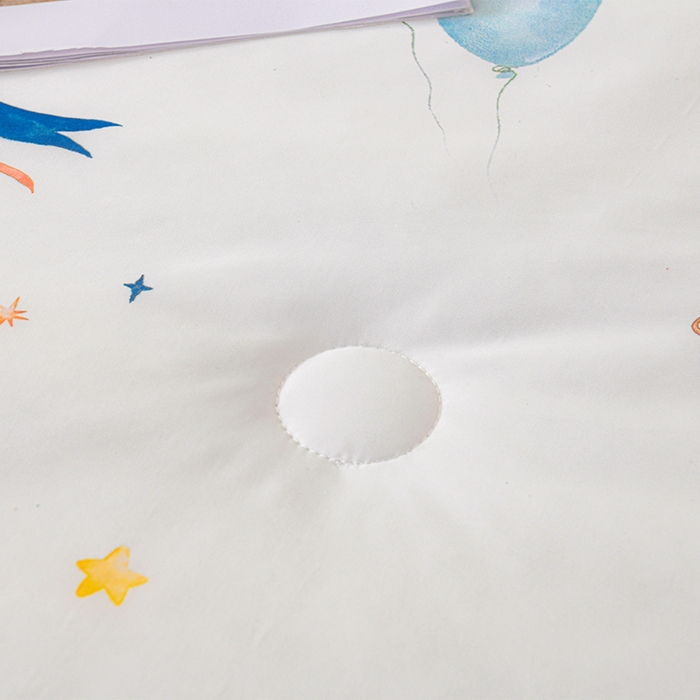 91家纺网 家纺一手货源 找家纺 预言家纺 2025新款A类凉感丝印花夏被夏凉被空调被 小飞象