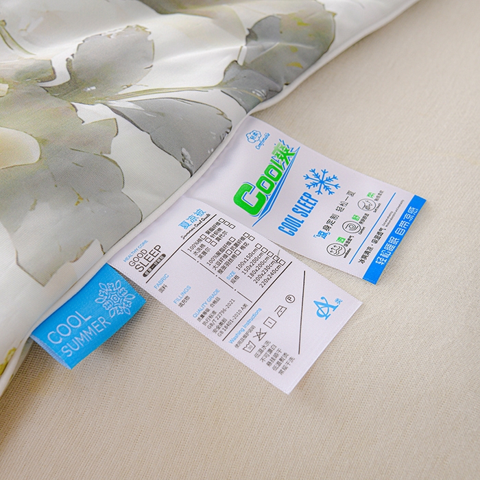 91家纺网 家纺一手货源 找家纺 （总）预言家纺 2025新款A类凉感丝印花夏被夏凉被空调被