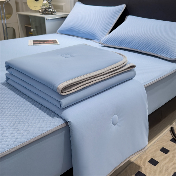 91家纺网 家纺一手货源 找家纺 （总）耐思家纺 2025新款凉感凉豆豆床笠款床席款凉席系列