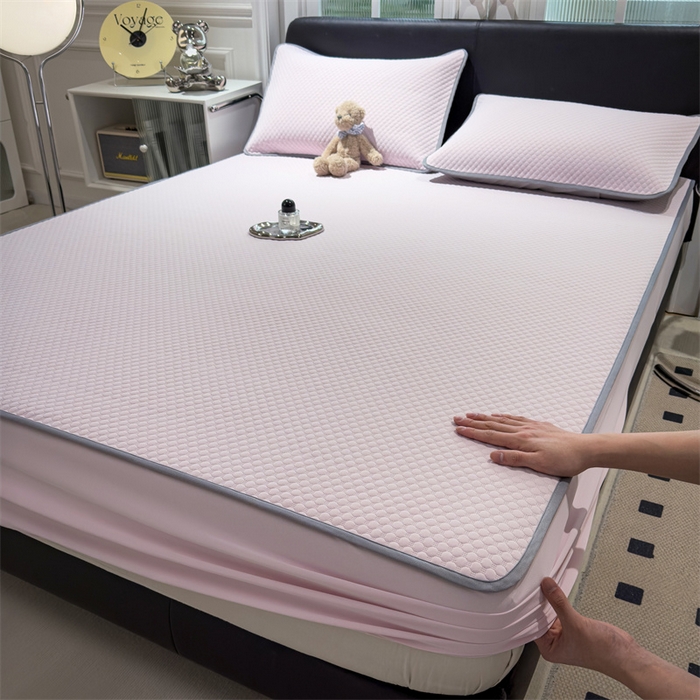 91家纺网 家纺一手货源 找家纺 （总）耐思家纺 2025新款凉感凉豆豆床笠款床席款凉席系列