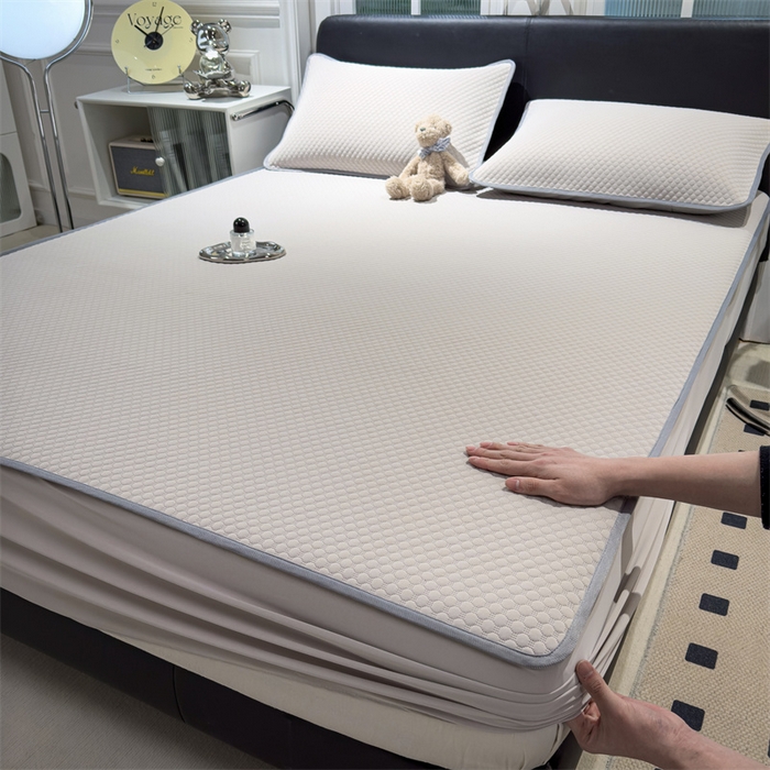 91家纺网 家纺一手货源 找家纺 （总）耐思家纺 2025新款凉感凉豆豆床笠款床席款凉席系列