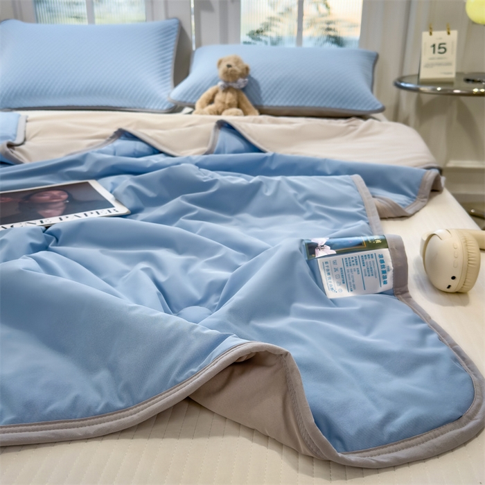 91家纺网 家纺一手货源 找家纺 （总）耐思家纺 2025新款凉感丝夏被系列