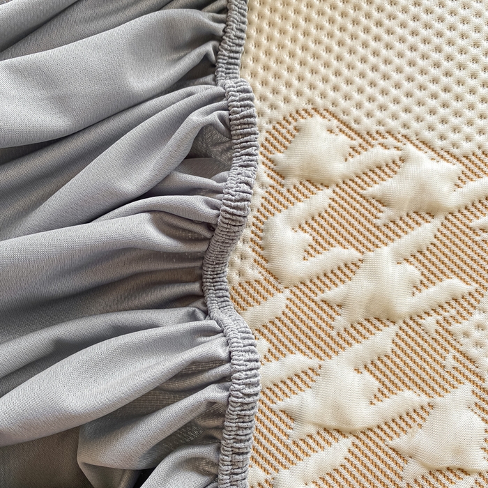 91家纺网 家纺一手货源 找家纺 （总）耐思家纺 2025新款PE中分子凉感冰豆豆凉席三件套床笠款-潮牌熊