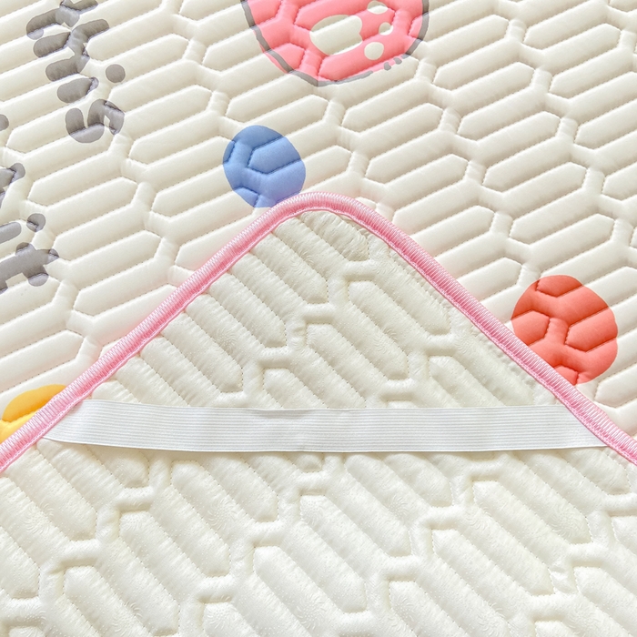 91家纺网 家纺一手货源 找家纺 （总）耐思家纺 2025新款A类0.5乳胶母婴级凉感丝印花乳胶凉席-单枕套