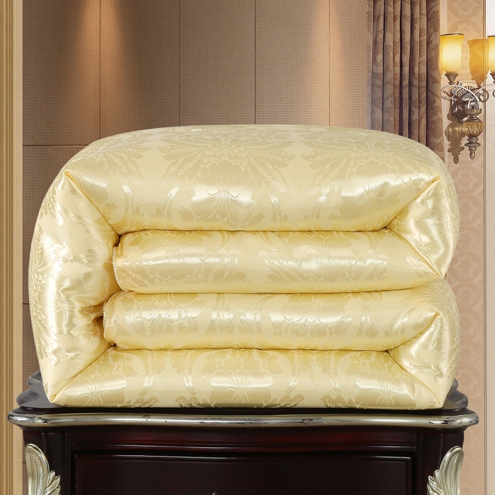 妙赞家纺 2025新款亲肤舒适简约被子被芯系列 黄色